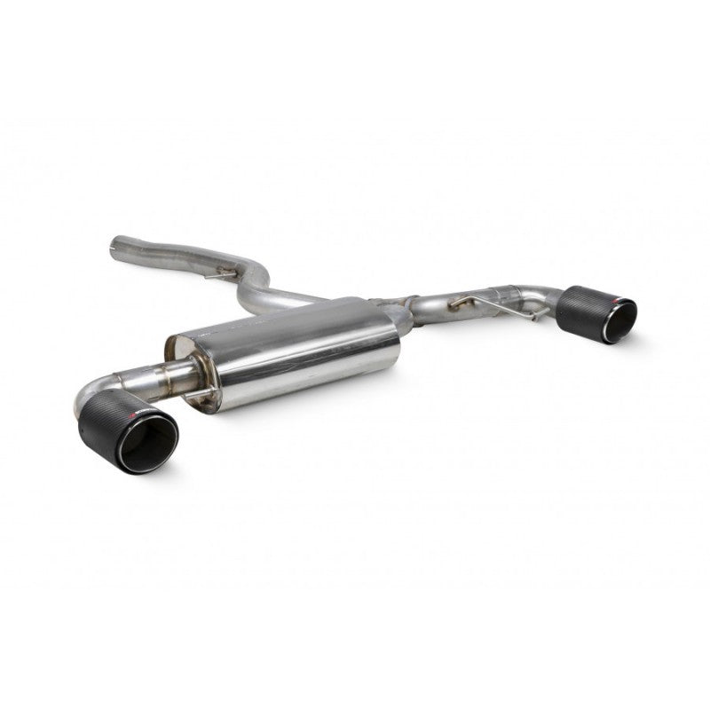 Scorpion Exhausts - BMW 220i G42 GPF Back System With Carbon Fibre Ascari Trims SBM092CF - TMC Motorsport