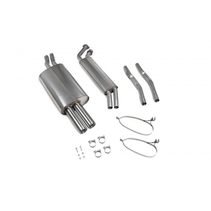 Scorpion Exhausts - BMW E30 325 Inc Cabrio & Touring 1985 To 1988 Half System SBM012 - TMC Motorsport