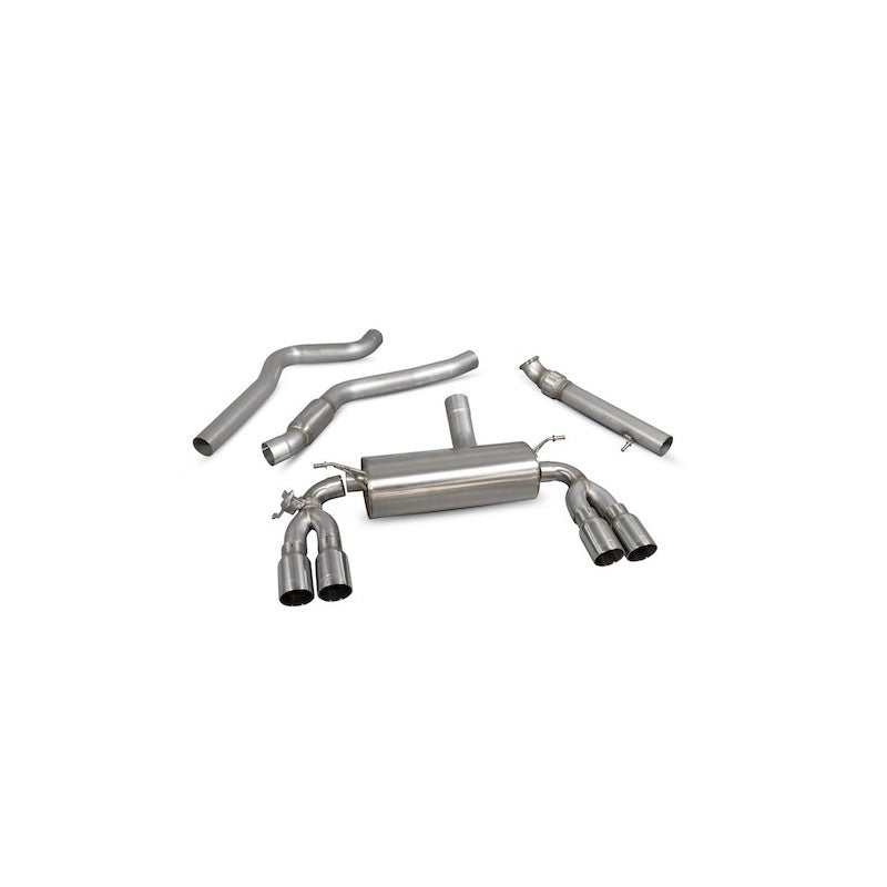 Scorpion Exhausts - BMW M2 F87 2016 To 2018 Cat-Back System With Electronic Valve SBM075 - TMC Motorsport