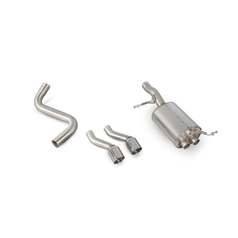 Scorpion Exhausts - Ford Fiesta MK7 Ecoboost 1.0T 100,125 & 140 PS 2013 To 2017 Rear Silencer Only SFDB078ECO - TMC Motorsport