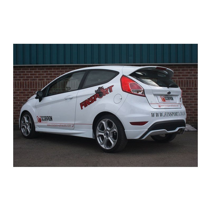 Scorpion Exhausts - Ford Fiesta ST 180 / ST 200 2013 To 2017 76mm/3 Non-Resonated Cat-Back System SFDS074 - TMC Motorsport