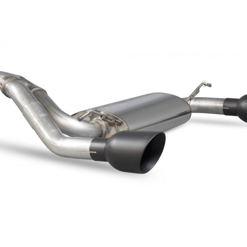 Scorpion Exhausts - Ford Focus MK3 RS 2016 To 2018 Cat-Back System With No Valves SFD085DC - TMC Motorsport