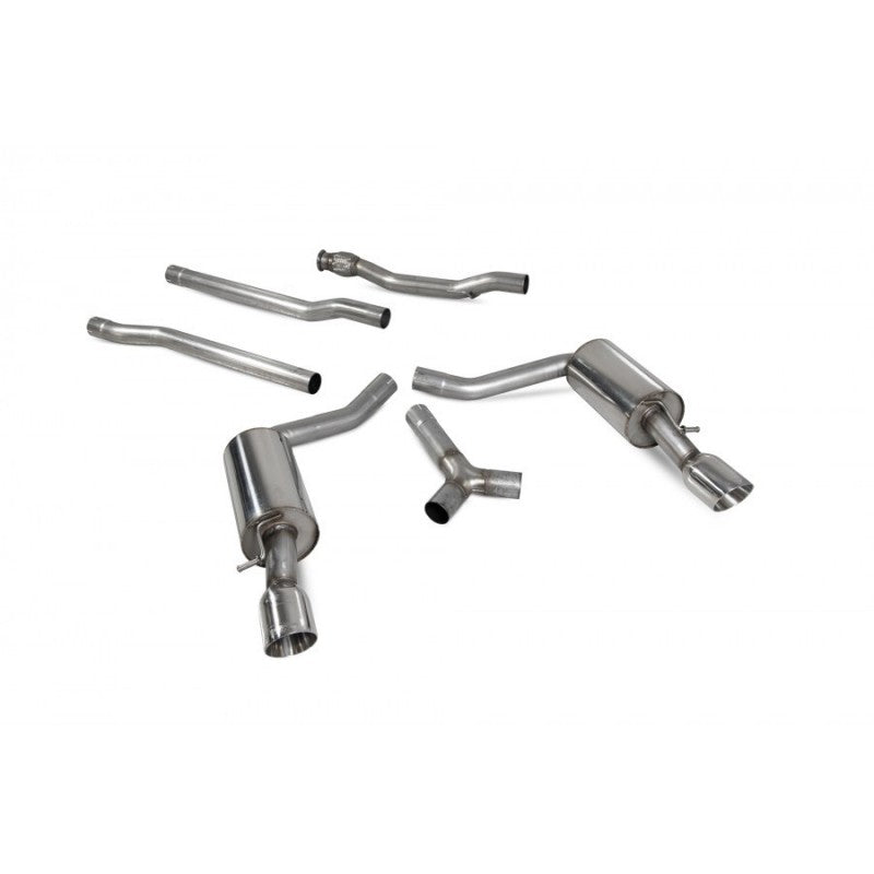 Scorpion Exhausts - Mini Clubman Cooper S R55 2007 To 2014 Non Resonated Cat-Back System SMNS015 - TMC Motorsport