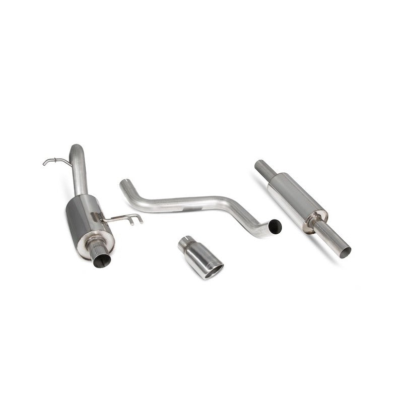 Scorpion Exhausts - Mitsubishi Colt Z30 CZT/CZC 3 & 5 Door 1.5T 2004 To 2008 Resonated Cat-Back System SMT013 - TMC Motorsport