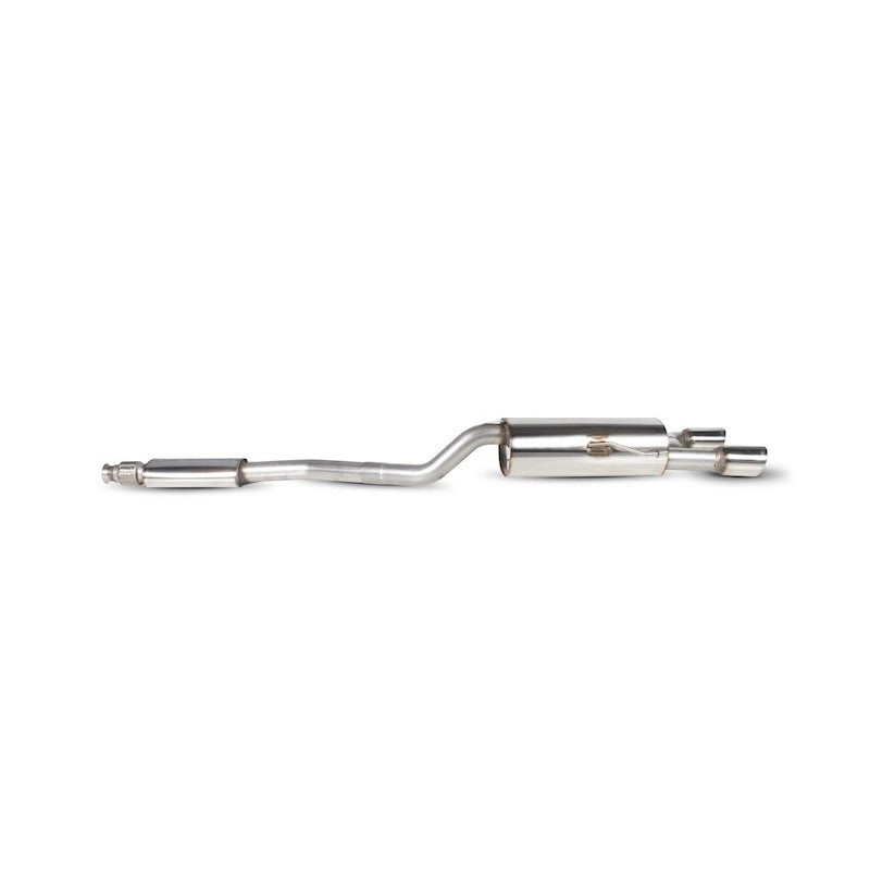 Scorpion Exhausts - Renault Clio MK2 2.0 182 03-06 2003 To 2006 Resonated Cat-Back System SRN019D - TMC Motorsport