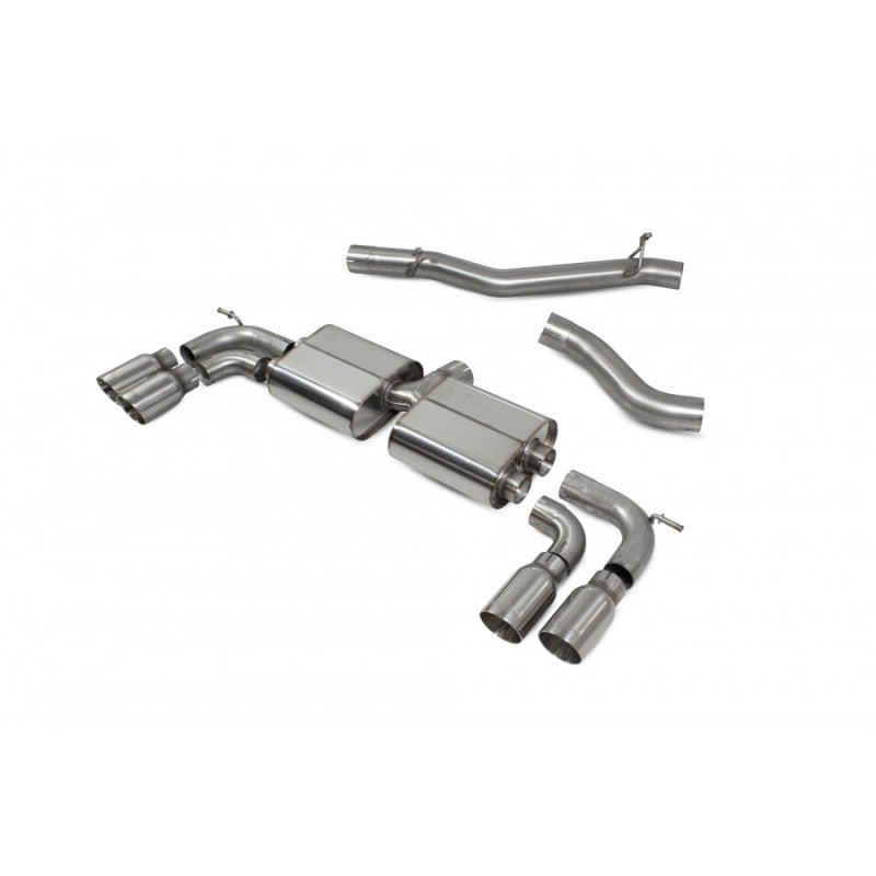 Scorpion Exhausts - Volkswagen Golf MK7 R Non-Resonated Cat-Back System With No Valves SVWS044D - TMC Motorsport