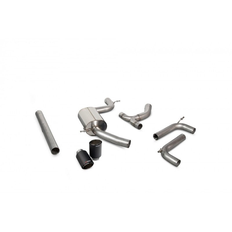 Scorpion Exhausts - Volkswagen Golf MK7.5 GTi 2017 To 2018 Non-Resonated Cat-Back System SVWS056CF - TMC Motorsport