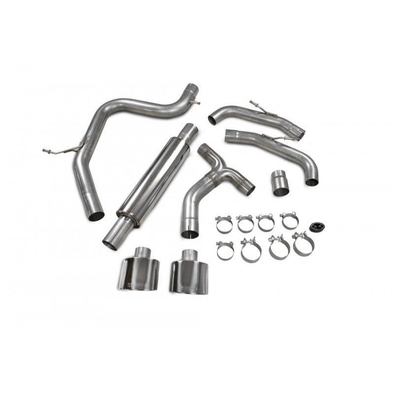 Scorpion Exhausts - Volkswagen Golf MK8 GTi Clubsport Resonated Predator GPF Back System LOUD SVW070 - TMC Motorsport