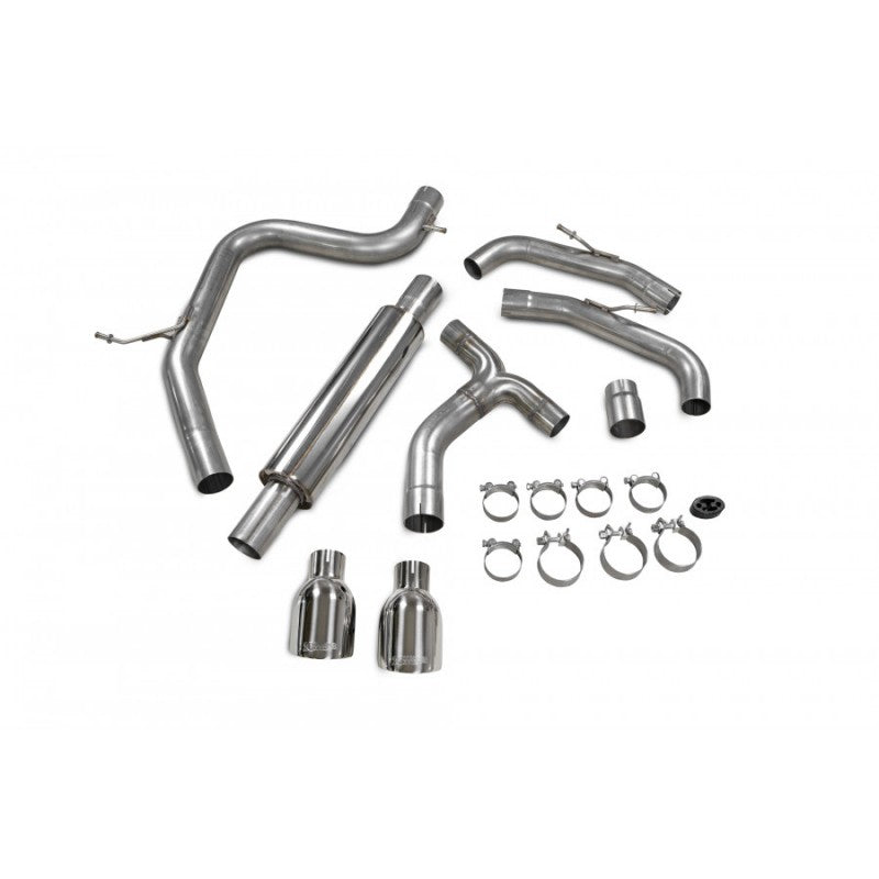 Scorpion Exhausts - Volkswagen Golf MK8 GTi Clubsport Resonated Predator GPF Back System LOUD SVW070D - TMC Motorsport