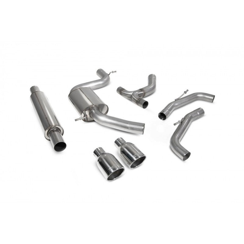 Scorpion Exhausts - Volkswagen Golf MK8 GTi Resonated GPF Back Exhaust System SVW064 - TMC Motorsport