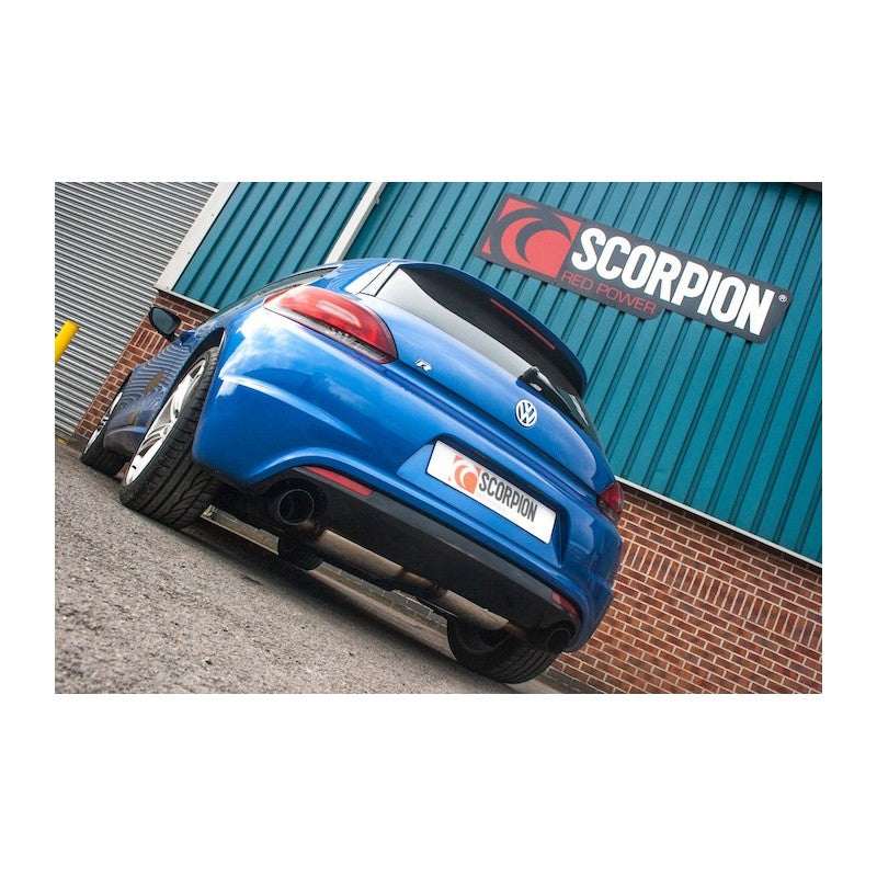 Scorpion Exhausts - Volkswagen Scirocco R 2009 To 2017 Non-Resonated Cat-Back System SVWS041C - TMC Motorsport