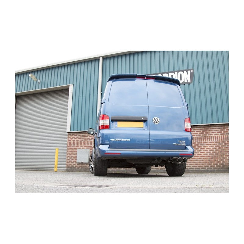Scorpion Exhausts - Volkswagen Transporter T5 & Caravelle SWB & LWB 2WD & 4WD Non-Resonated Cat Back / DPF-Back System SVWS047D - TMC Motorsport