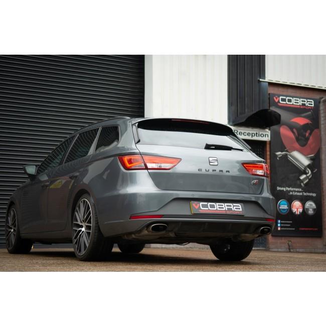 Cobra Sport Seat Leon Cupra ST 280/290 Estate (14-18) Resonator Delete Performance Exhaust - TMC Motorsport