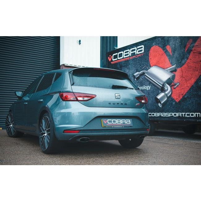 Cobra Sport Seat Leon Cupra 290/300 (Pre-GPF) (14-18) Resonator Delete Performance Exhaust - TMC Motorsport