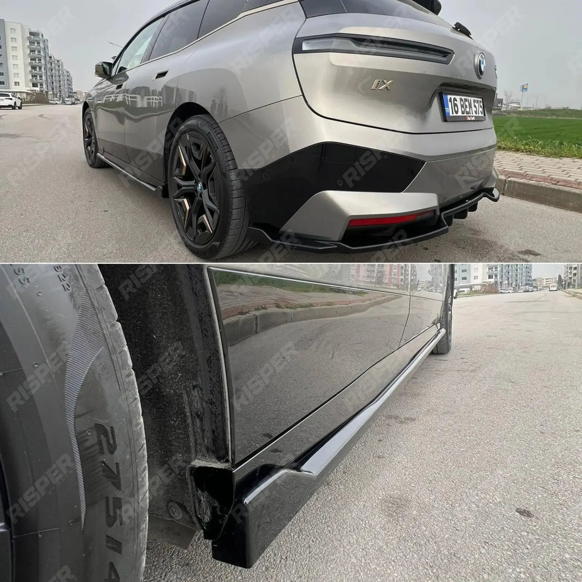 Side Skirt Splitters Pair For Bmw IX M Sport I20 2021+