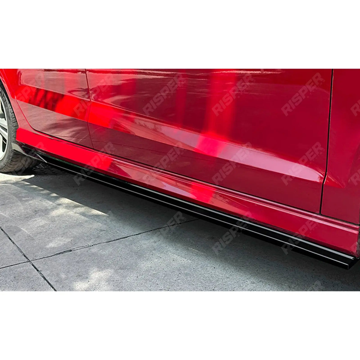 Side Skirts in Gloss Black For Audi A3 S3 8v 2013-2020 S LINE