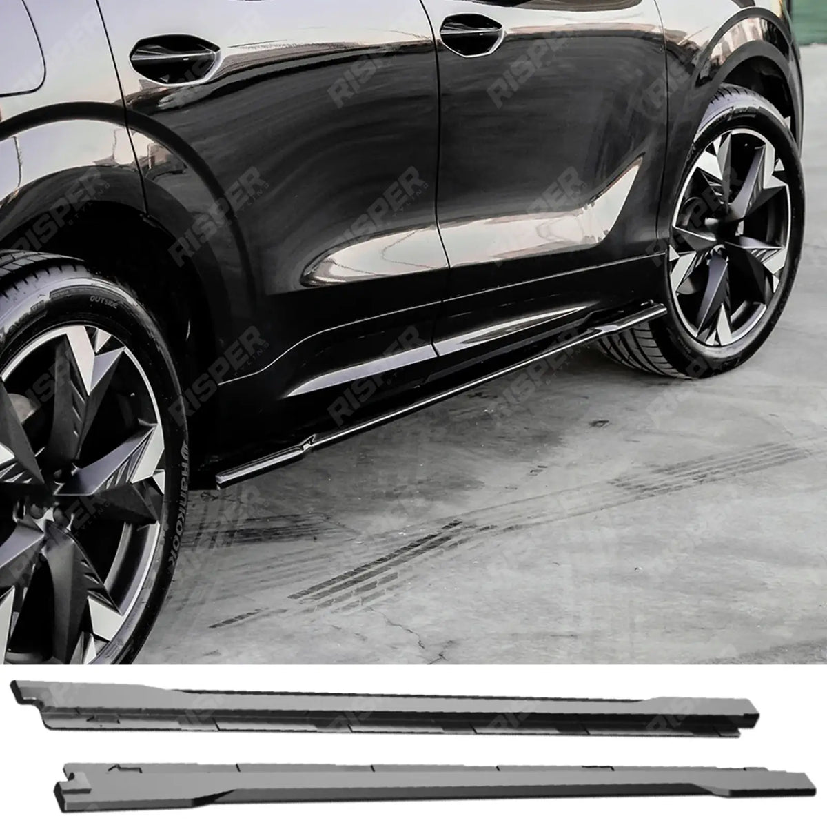 Side Skirts In Gloss Black For Cupra Terramar MK1 2025 On