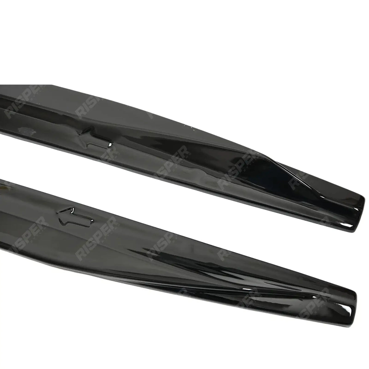 Side Skirts in Gloss Black For Volkswagen Sirocco R 2014-2017