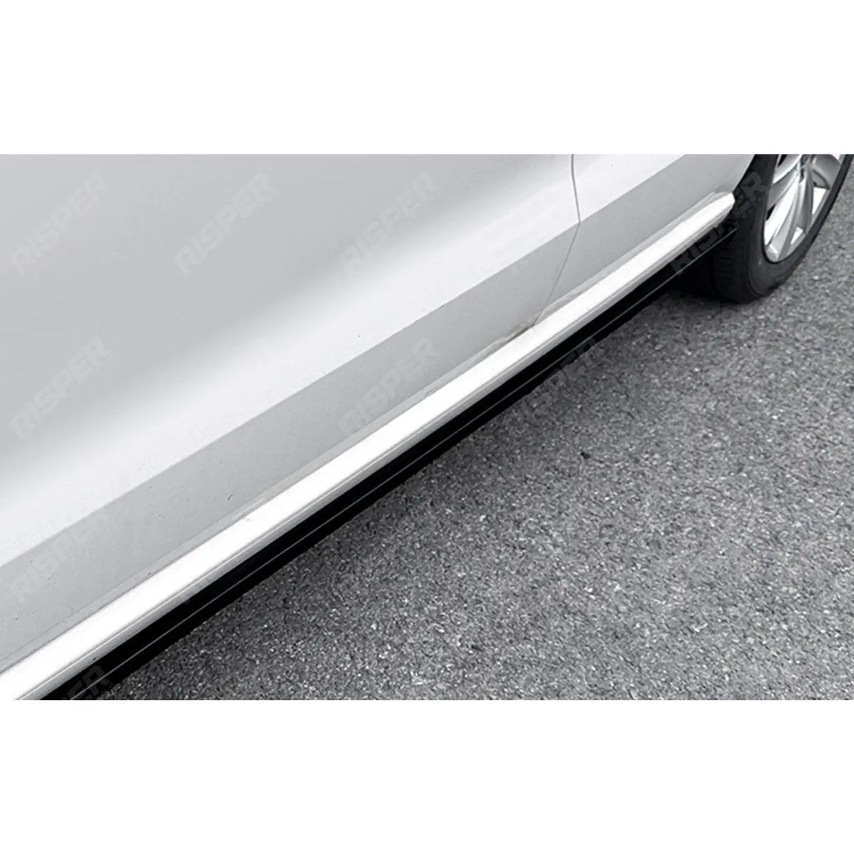 Side Skirts in Gloss Black For Vw Polo 6R 6C 2009-2017