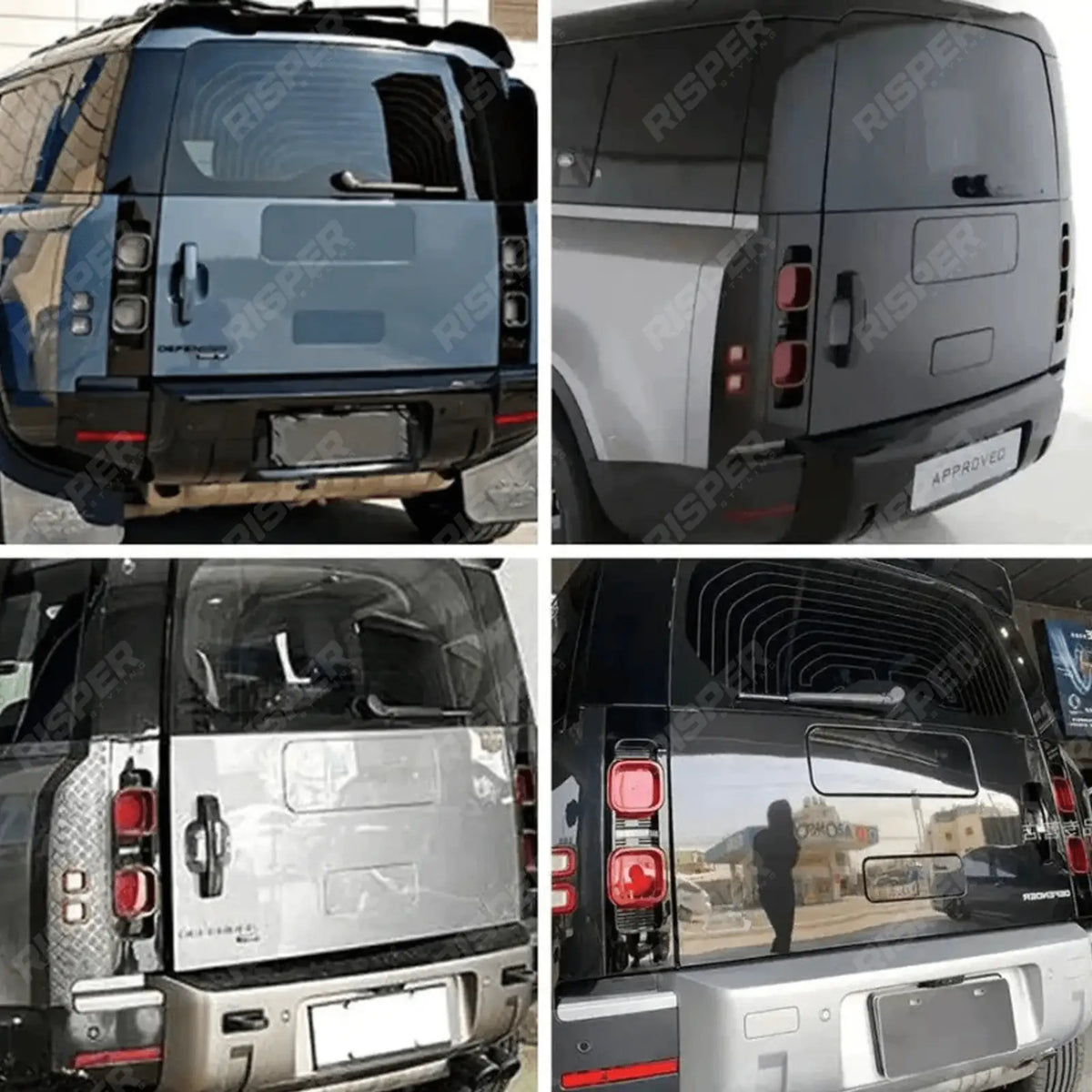 Spare Wheel Cover Removal Plate Colour Coded For Land Rover Defender L663 90 /110 / 130 2020 Onward