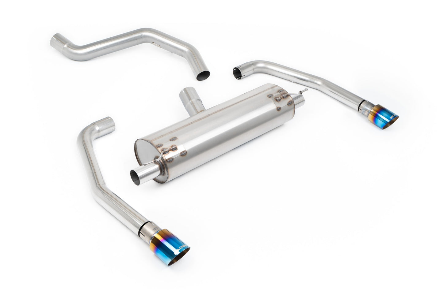 Ineos Quartermaster (Petrol) - Resonated Particulate Filter Back with Burnt/Blue Titanium Tips