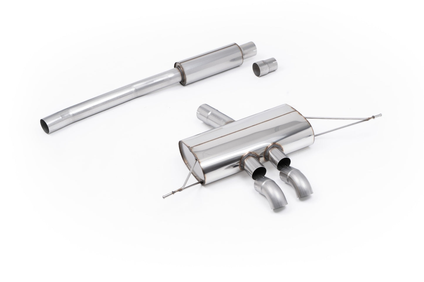 Mini Cooper S F66 - Resonated OPF/GPF Back System with OE Style Downturn Tips