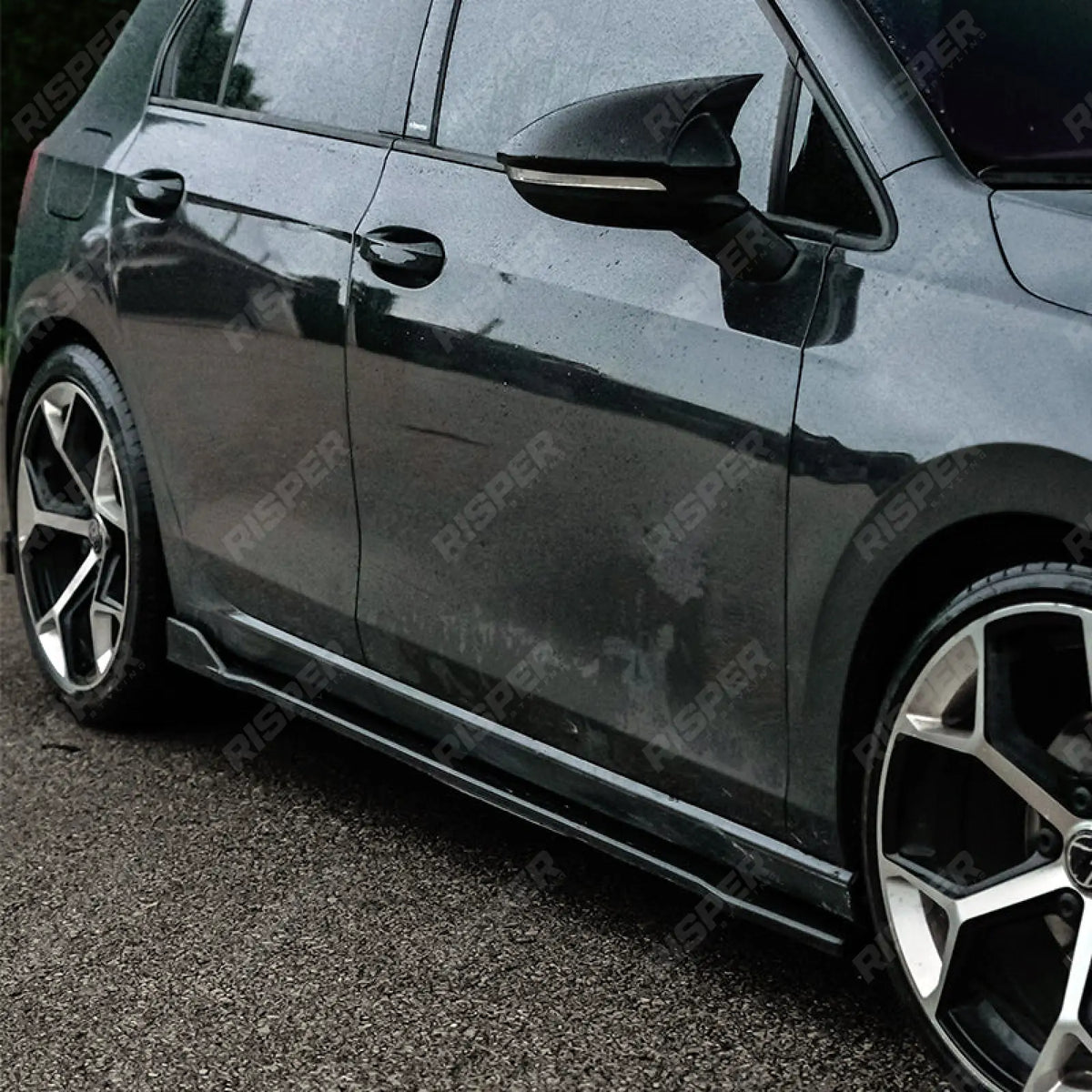 Standard Complete Body Kit in Gloss Black For Vw Golf Mk8 Facelift Life / Match / Style 2024 on