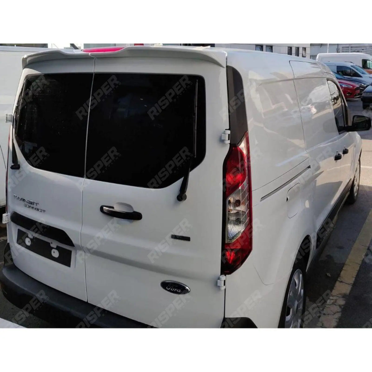 STX Rear Spoiler Barn Doors For Ford Connect 2014 Onward