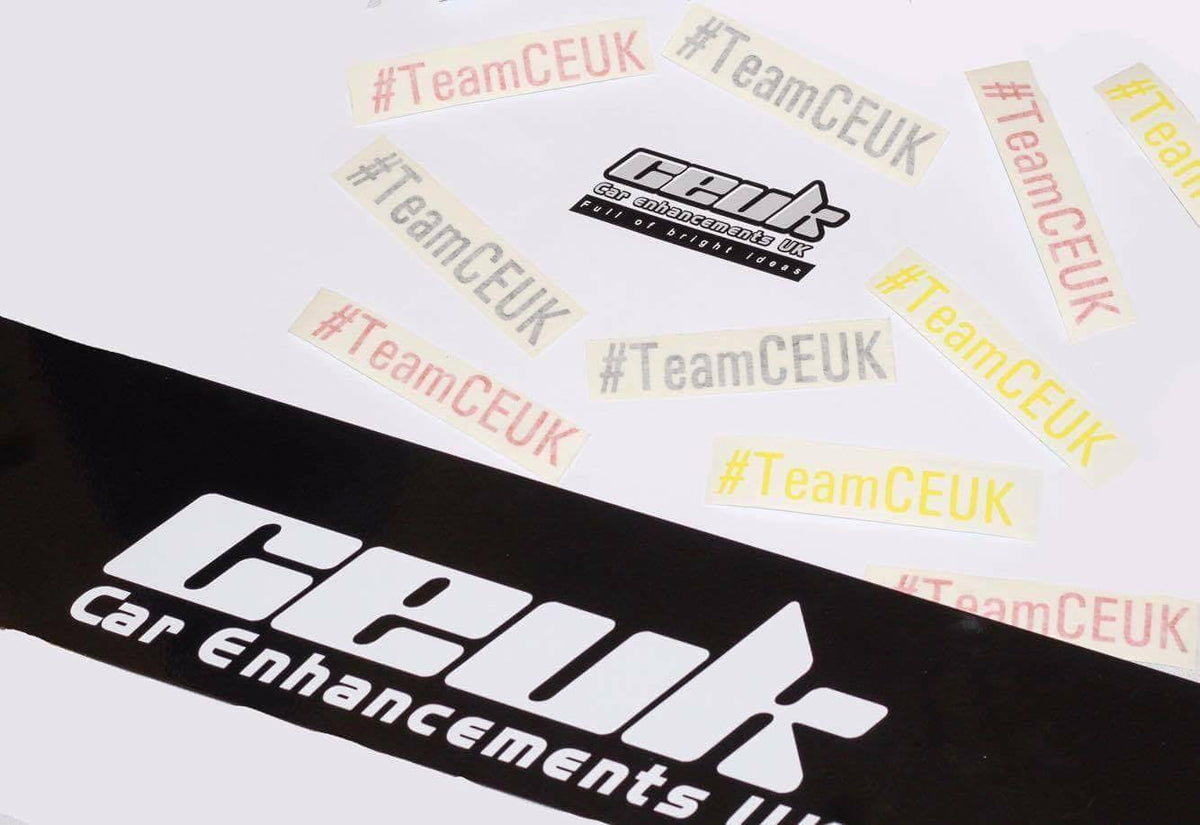 #TeamCEUK Sticker – Official Supporter Vinyl | Multiple Colours