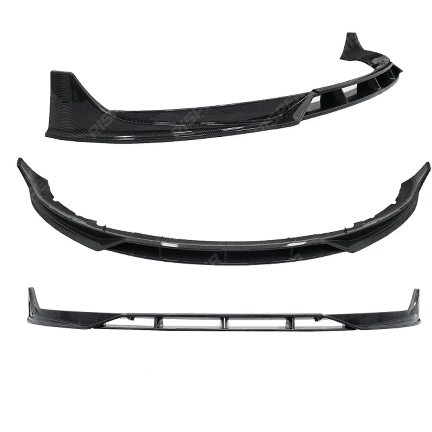 Tesla Model 3 2018 - 2023 Front Splitter In Carbon Look