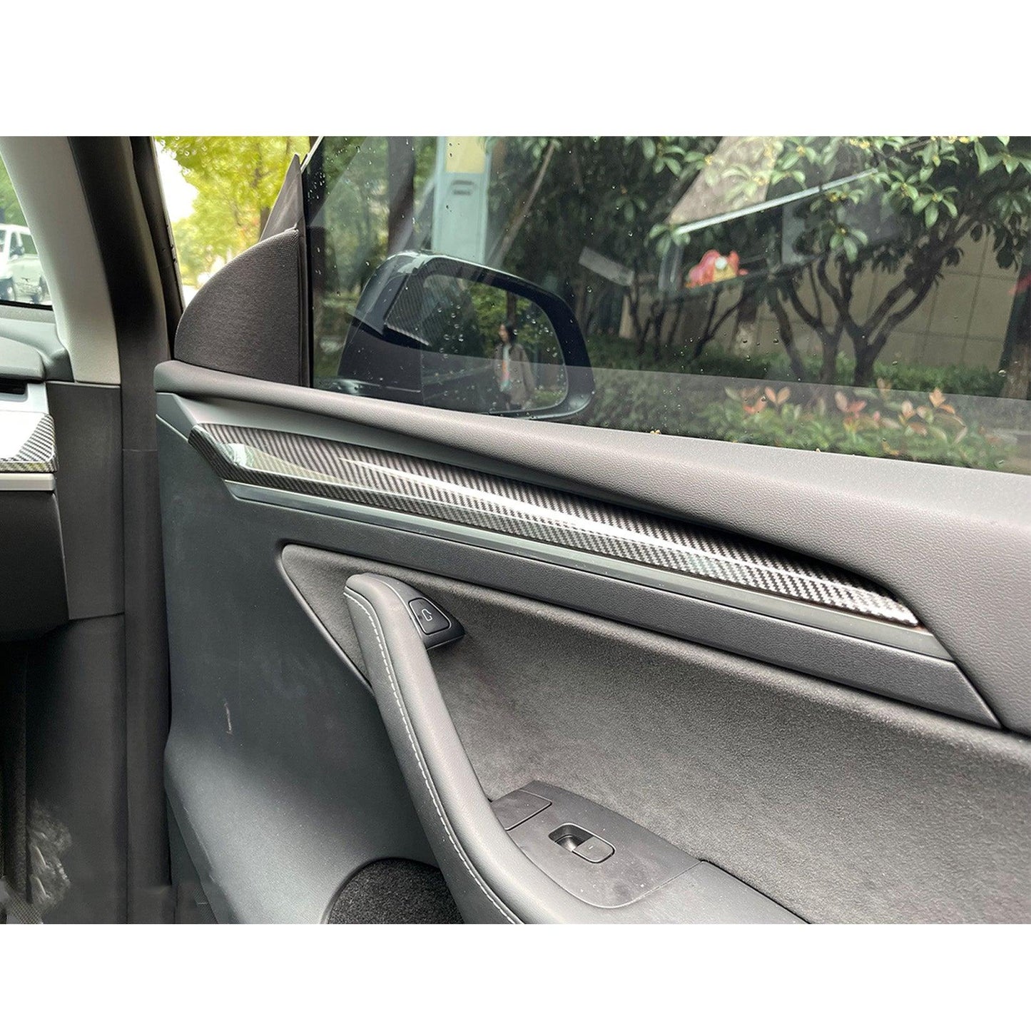 Tesla Model 3 - Interior Plus Pack In Carbon Look - TMC Motorsport