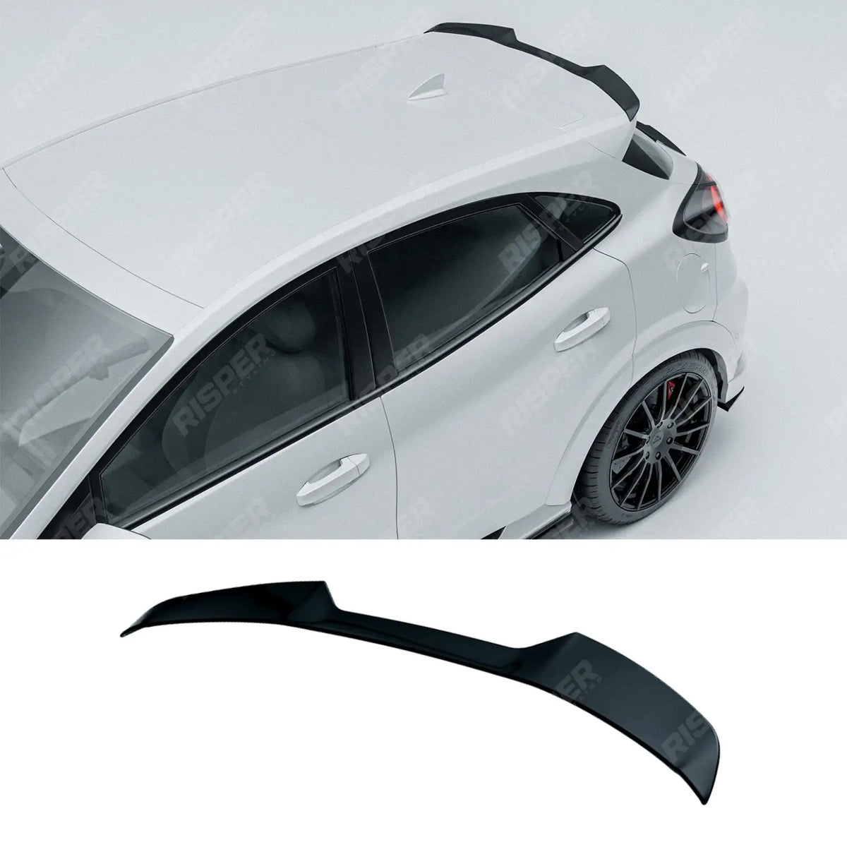 Upper Roof Spoiler In Gloss Black For Ford Puma ST Line 2019+