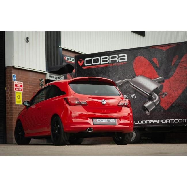 Cobra Sport Vauxhall Corsa E 1.2 N/A (15-19) Venom Box Delete Rear Performance Exhaust - TMC Motorsport