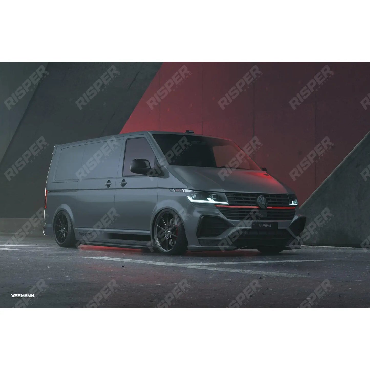 Veemann - V-fs48 20x8.5 5x120 Et35 Cb75.56 - Gloss Black