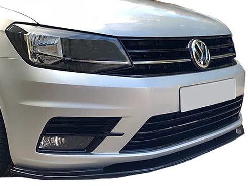 VW Caddy 2010-2015 - Gloss Black Front Splitter - TMC Motorsport