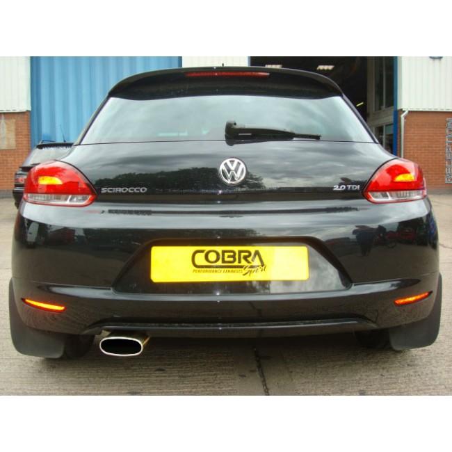 Cobra Sport VW Scirocco GT 2.0 TDI (08-13) Cat Back Performance Exhaust - TMC Motorsport