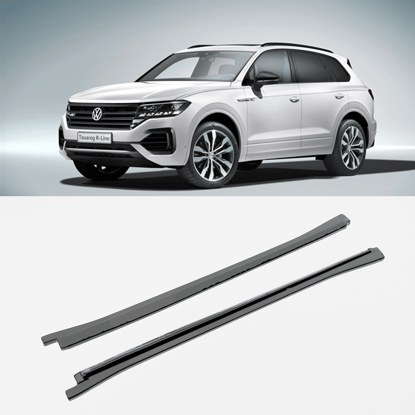 VW Touareg MK3 R-Line 2018+ Side Skirts (2PCS) - TMC Motorsport
