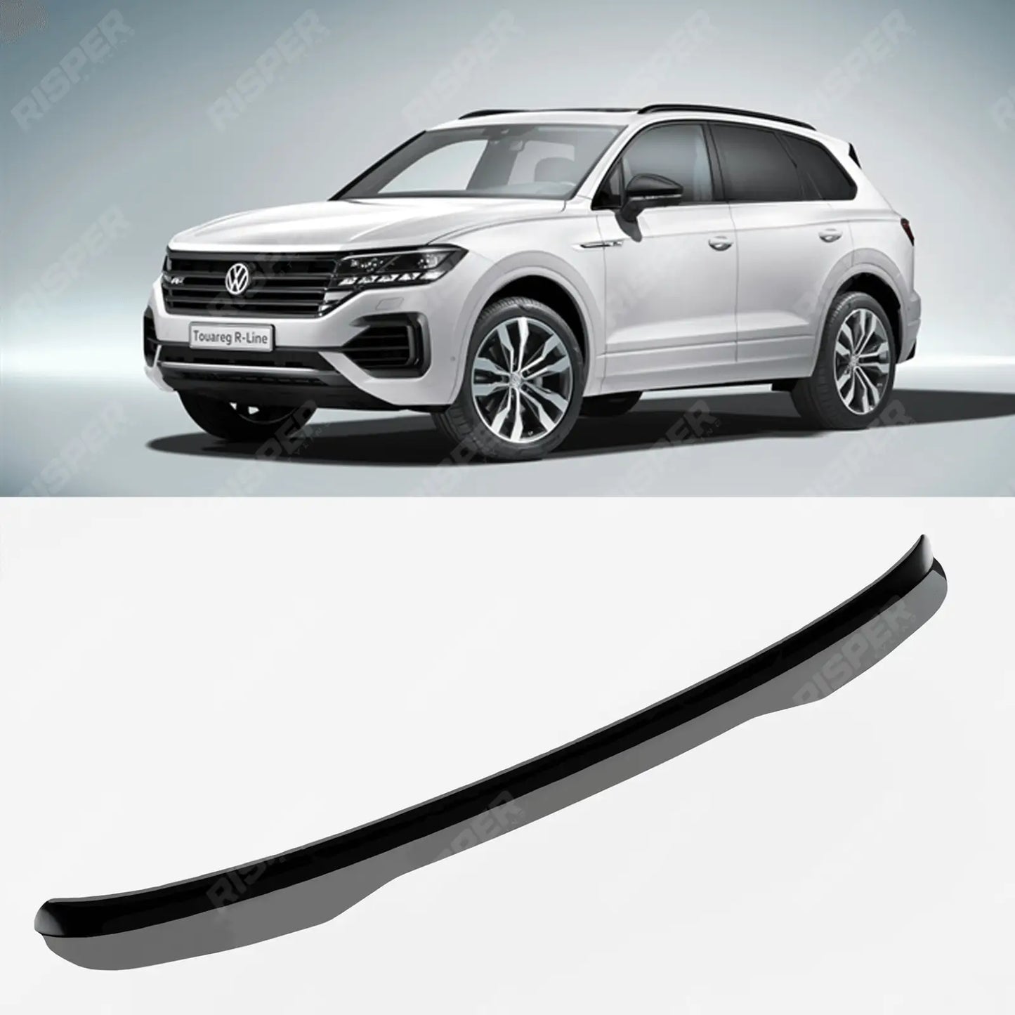 VW Touareg MK3 R-Line 2018+ Spoiler In Gloss Black