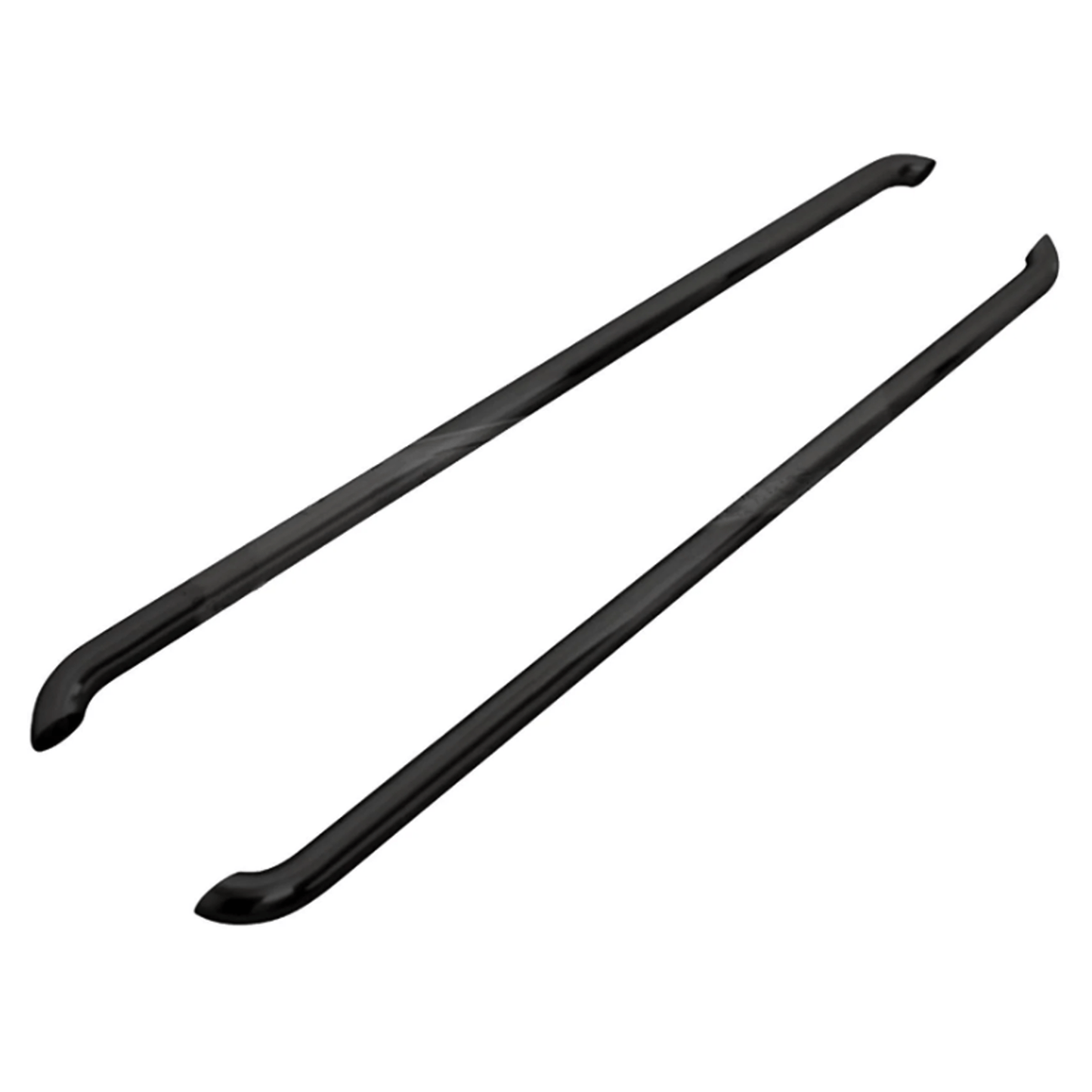 VW Transporter T5 / T6 SWB Gloss Black OE Style Sportline Side Bars - TMC Motorsport