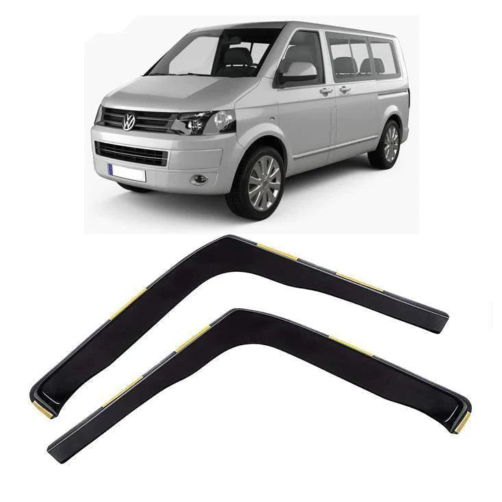 VW Transporter T5 “ T6 - T6.1 “ Caravelle “ 2003 - 2024 “ STX Internal Wind Deflectors - TMC Motorsport