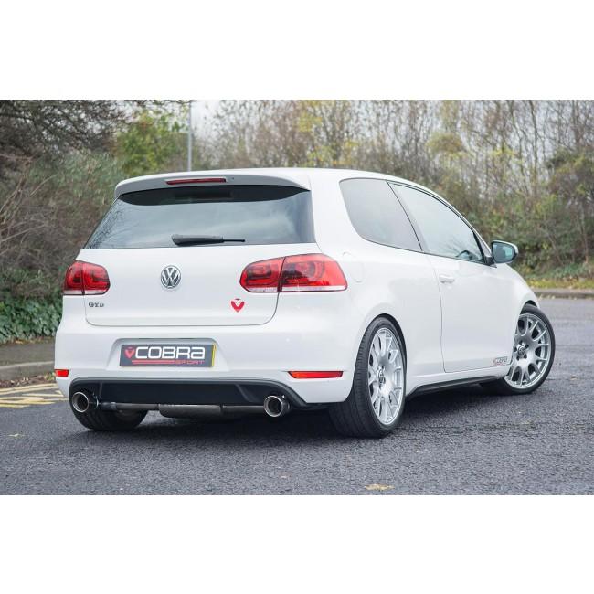 Cobra Sport VW Golf GTD (Mk6) 2.0 TDI (5K) (09-13) GTI Style Cat Back Performance Exhaust - TMC Motorsport