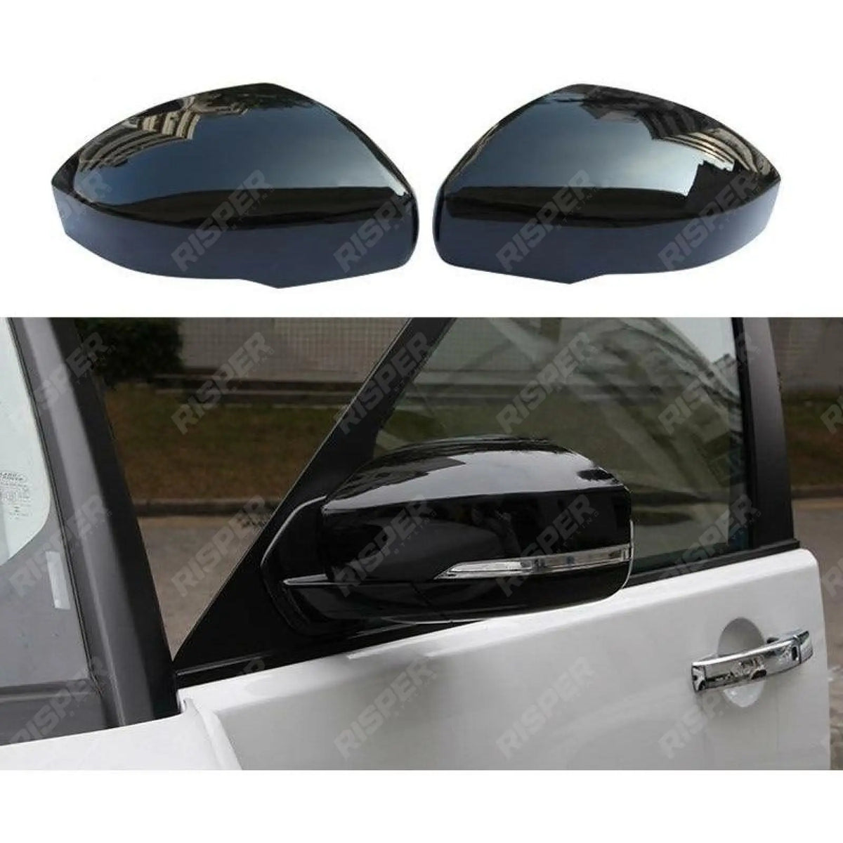 Wing Mirror Covers In Gloss Black For Range Rover Sport – Vogue – 2013-2018 – Discovery 5