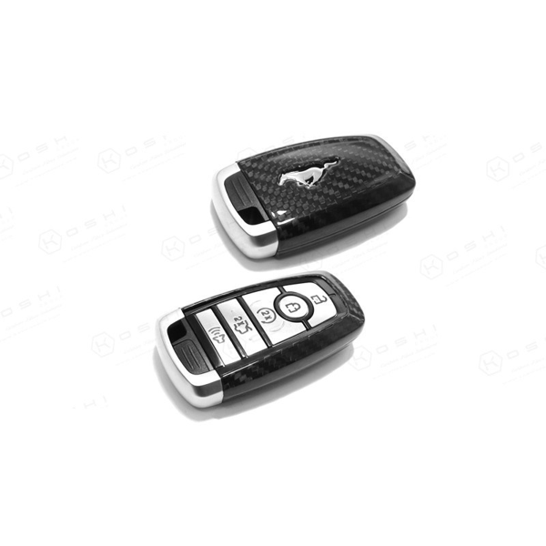Ford Mustang Key Cover 2018-2019 - Carbon Fibre - TMC Motorsport