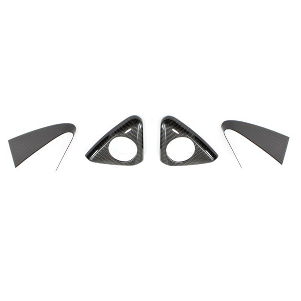 Mercedes Benz SLK R172 Tweeter Triangles Frame Cover - Carbon Fibre - TMC Motorsport