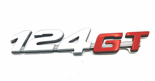 Badge, '124 GT' - 124 Abarth - Abarth Tuning