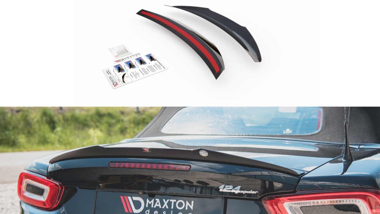 MAXTON DESIGN SPOILER CAP FIAT 124 SPIDER ABARTH (2017-) - TMC Motorsport