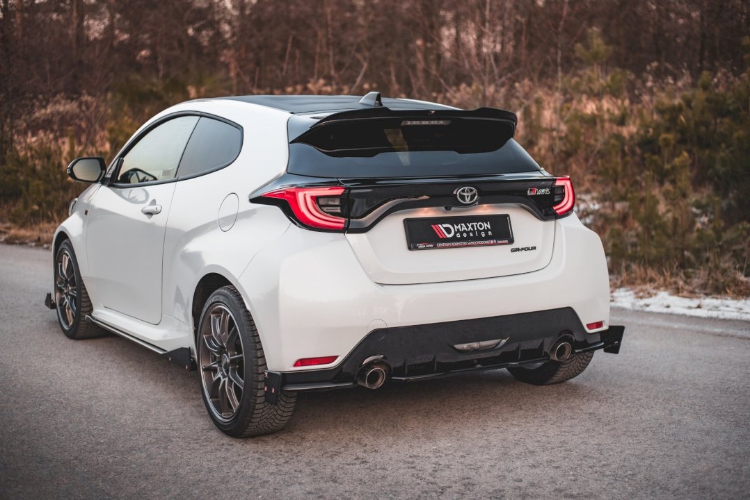 MAXTON DESIGN REAR SIDE SPLITTERS (+FLAPS) V2 TOYOTA GR YARIS MK4 (2020-) - TMC Motorsport