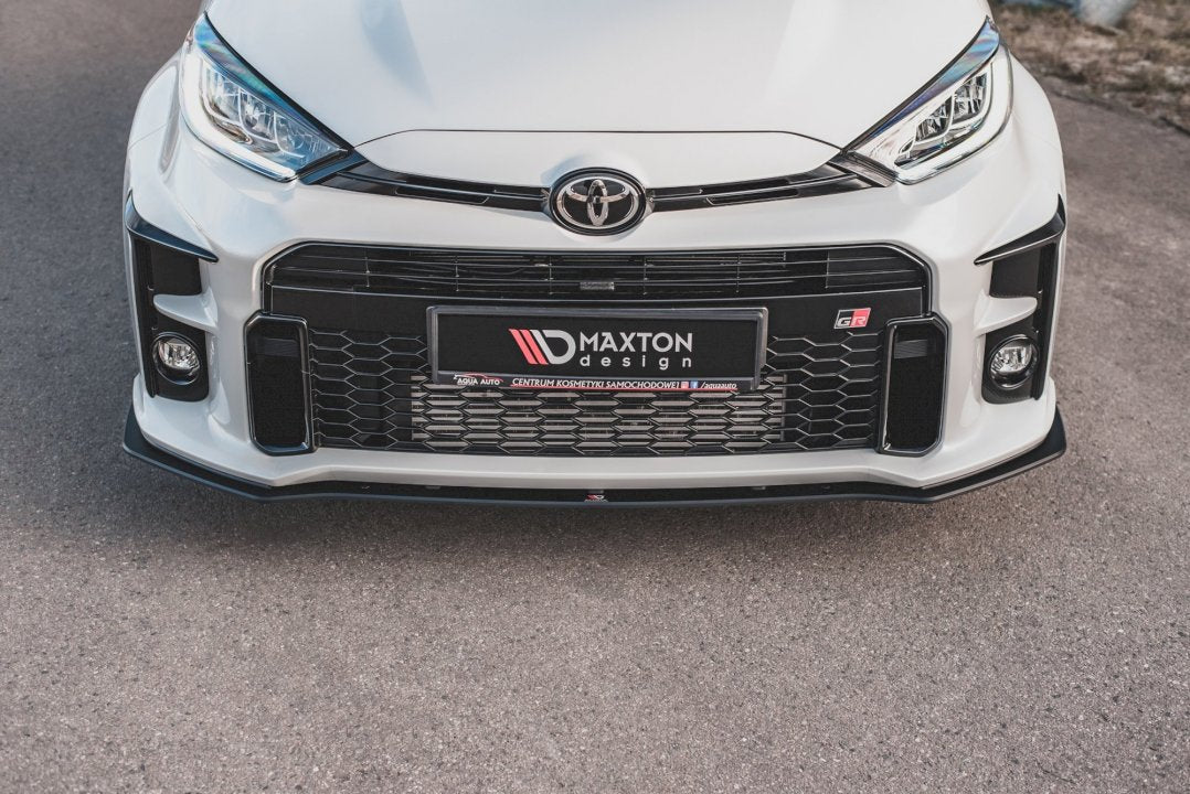 MAXTON DESIGN STREET PRO FRONT SPLITTER TOYOTA GR YARIS MK4 - TMC Motorsport