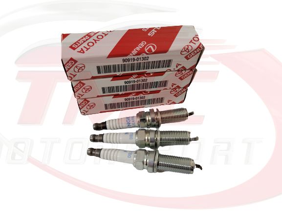 Genuine Toyota Spark Plugs Set for Toyota GR Yaris - 90919-01302 - TMC Motorsport