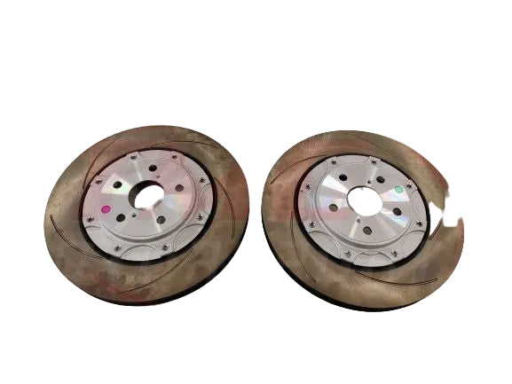 Genuine Toyota Front Brake Discs Pair for Toyota GR Yaris - 43512-52180 & 43516-52020 - TMC Motorsport
